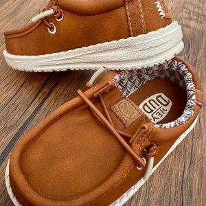 HEY DUDE - Toddler Brown Slip-On Shoes